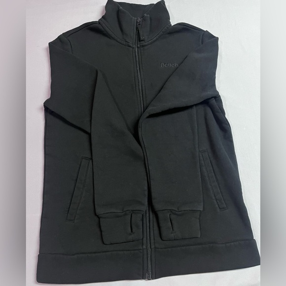 Bench Men's Zip Up Fleece Jacket Size Small - Picture 4 of 8